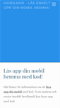 Mobile Screenshot of mobilkod.se