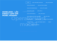 Tablet Screenshot of mobilkod.se
